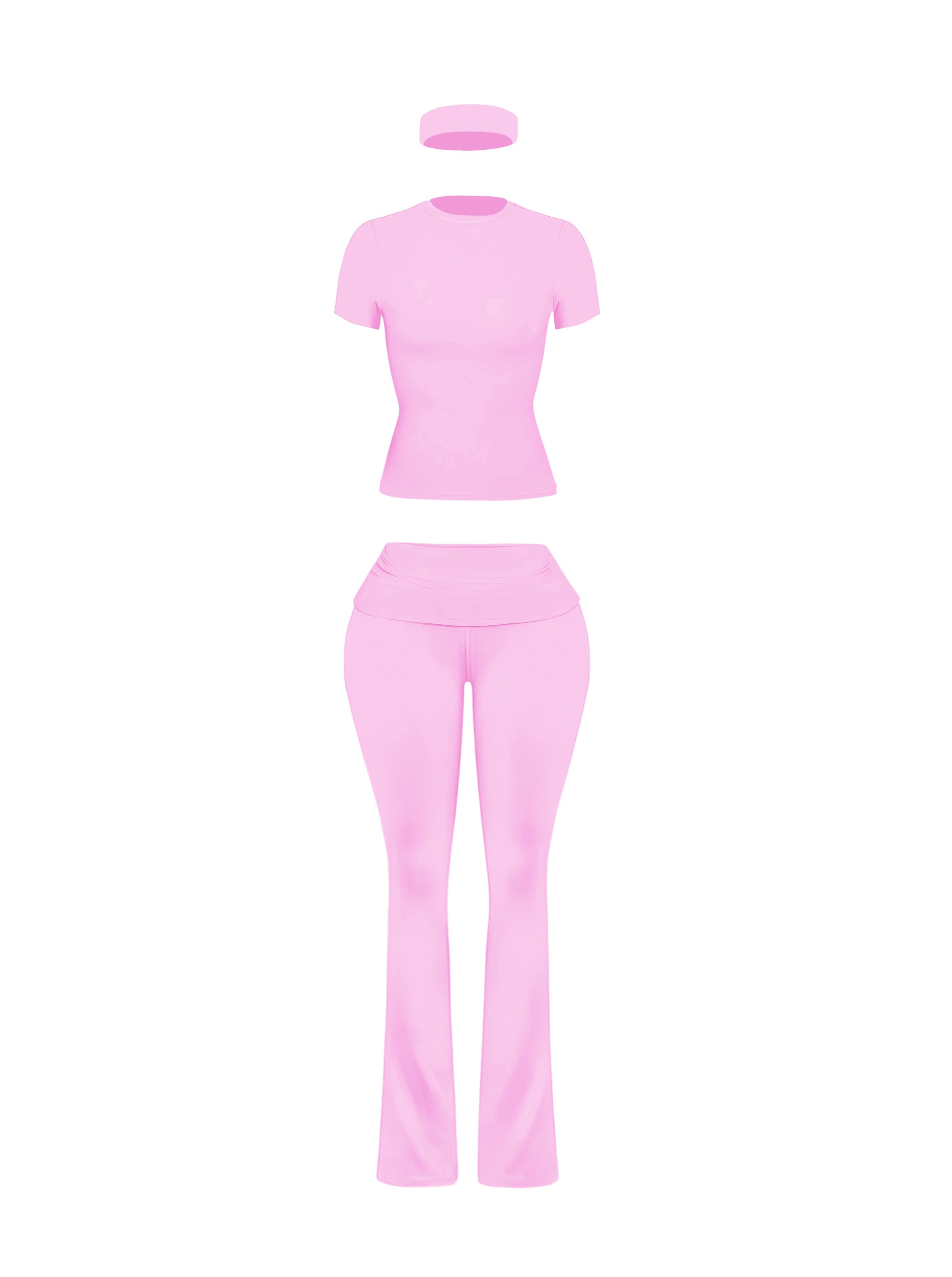Flare’D 3 Piece Sets (Bubblegum)