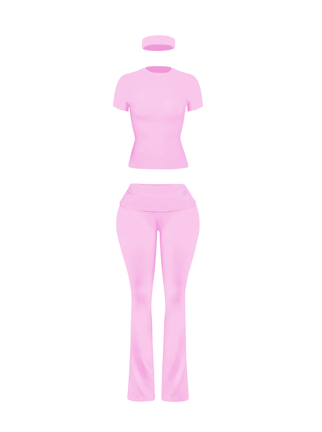 Flare’D 3 Piece Sets (Bubblegum)